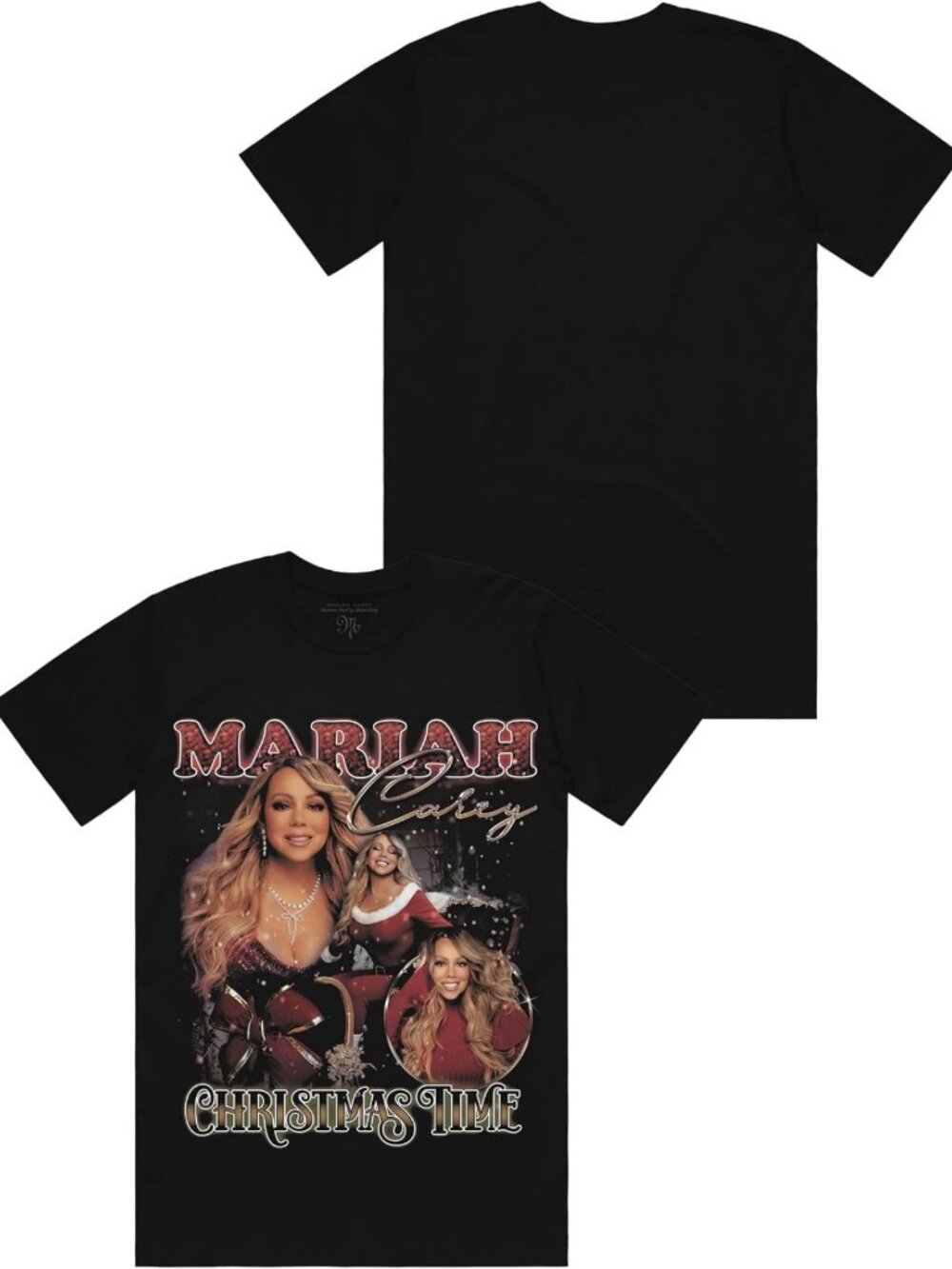 90s Vintage Christmas Tour T-Shirt | Festive Collage Graphic Tee for Holiday